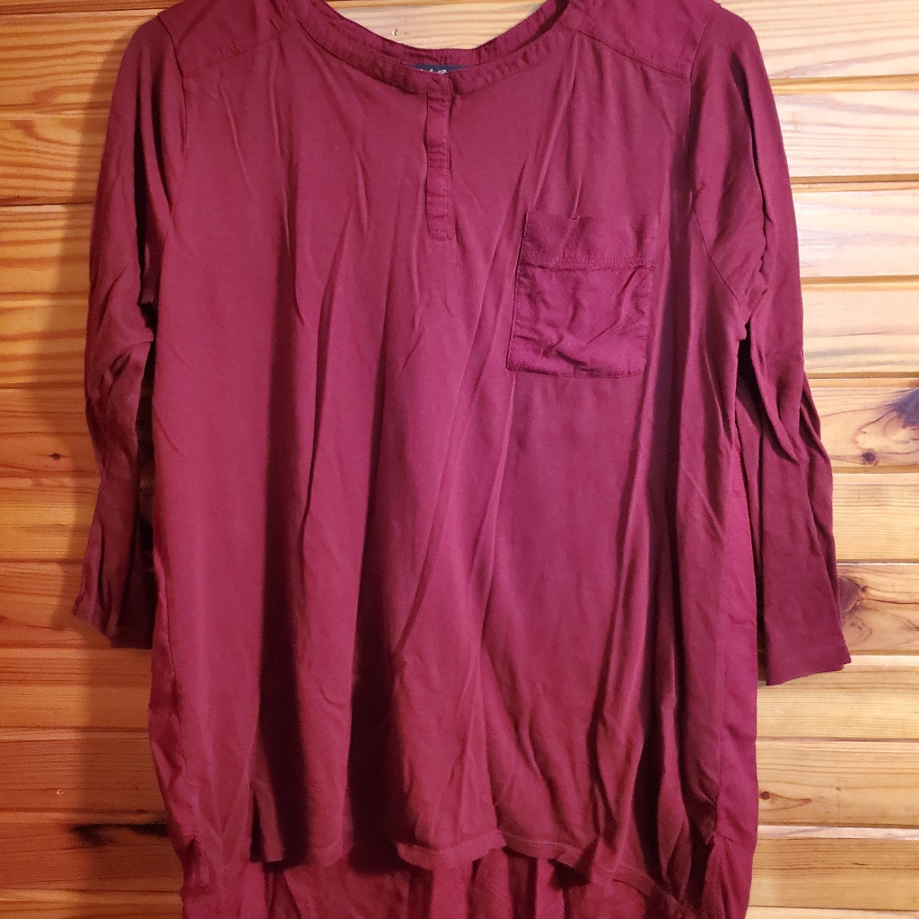 Large Burgundy Top Lucky Brand